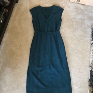 J.Crew Green Midi Dress